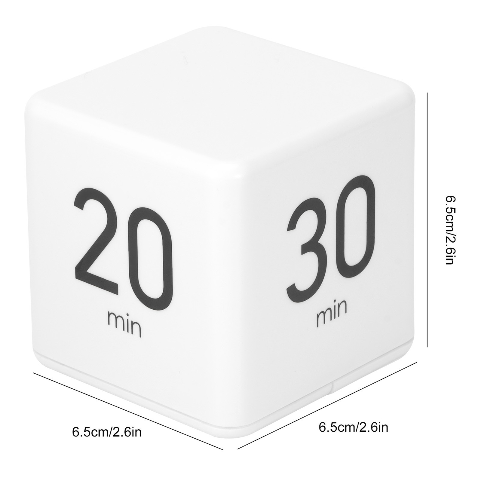 Gravity Sensor Cubic Digital Timer With Display Time Management For Home Kitchen