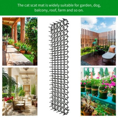 Katzen Scat Matte mit Kunststoffspikes Humane Anti Grabstreifen für Pflanzen un
