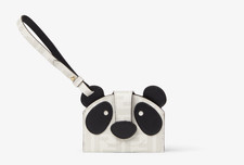 Estuche para tarjetas Fendi Best Friends Forever Panda Charm NUEVO 8M0543AWDAF0V3B