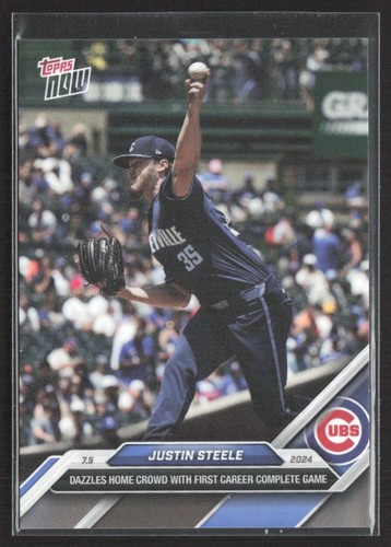 2024 Topps Now 382 Justin Steele