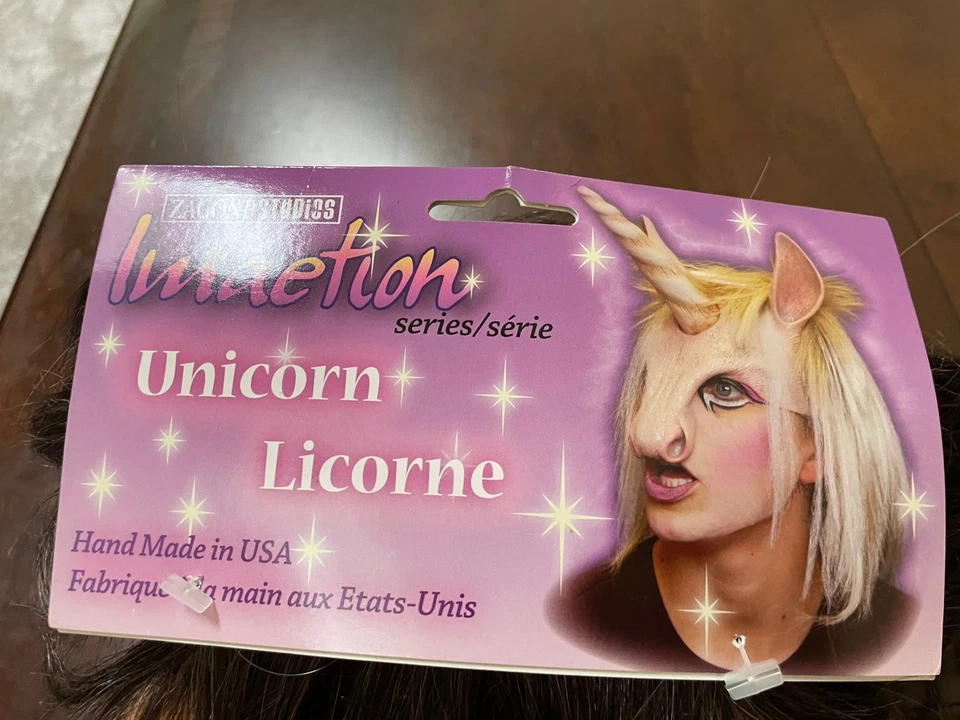 Adult Zagone Studios Hand Made “Unicorn” Halloween Mask H1005 - Image 4 of 4