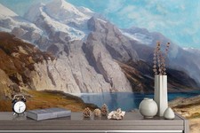 3D Landscape Oil Painting Wall Murals Wallpaper Murals Wall Sticker 57