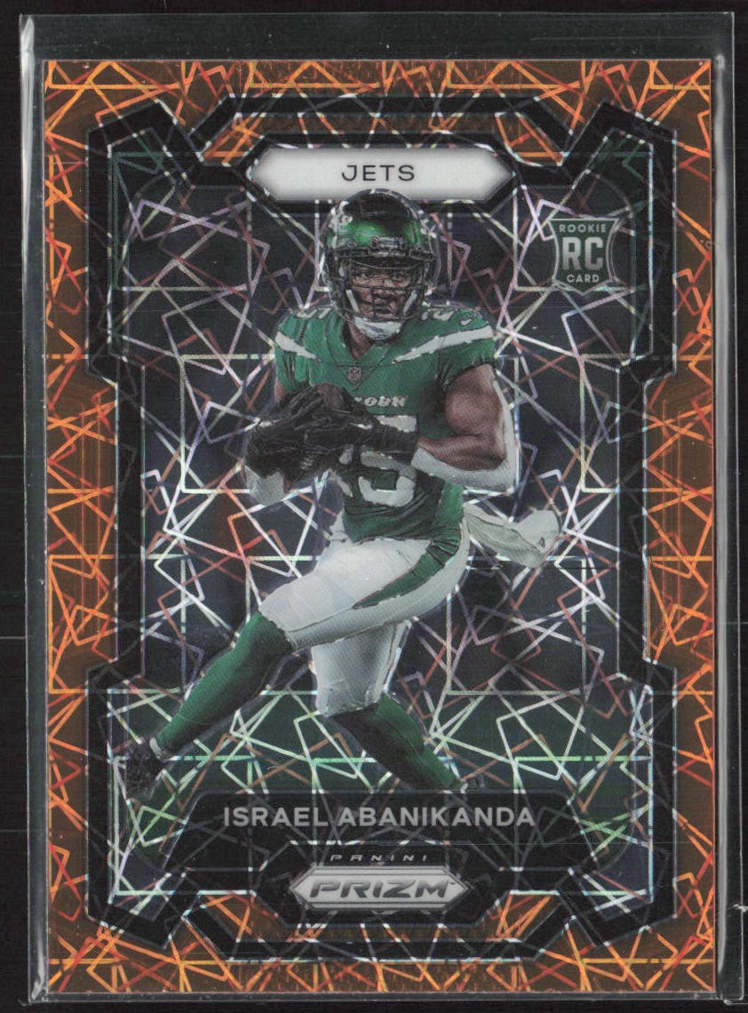 Israel Abanikanda Panini Prizm #379 Lazer