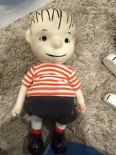 Vintage 1966 Peanuts Linus Boucher Pocket Doll 7"