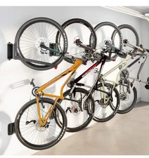 monTEK Swivel Bike Wall Mount, No Heavy Lifting Required, Bike Hanger 4 Pack