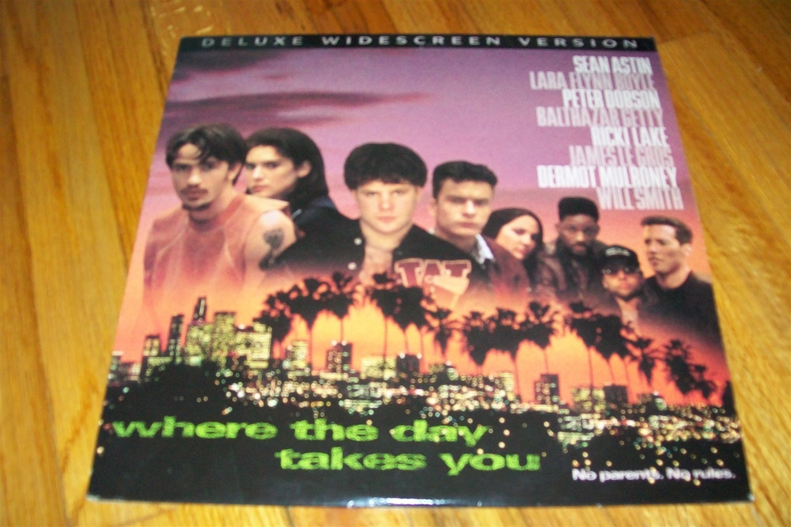 WHERE THE DAY TAKES YOU Laserdisc LD WIDESCREEN FORMAT VERY GOOD CONDITION RARE!