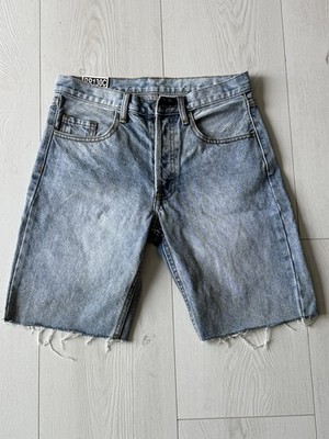 Brandy J halt Denim Shorts Jorts  Size Small Low Waist 90s RR130C