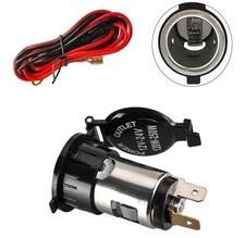 Cigarette Lighter Socket DC 12 V Replacement Car Truck Motorcycle Boat New