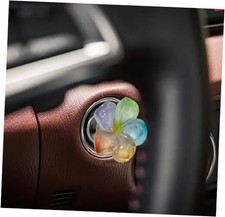 Push to Start Button Cover  Flower car Accessories,Engine Start/Stop Resin