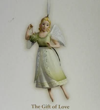 Hallmark Keepsake Ornament Holiday Angels The Gift of Love - First in Series