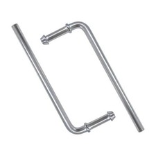 2 PCS Universal Exhaust Hanger Rod, 7.2 Inch Weld in Place Exhaust 90 Bend