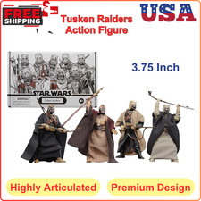 Imagen de Star Wars Vintage Collection Tusken Raider Action Figures Multipack 4-Pack 3.75"