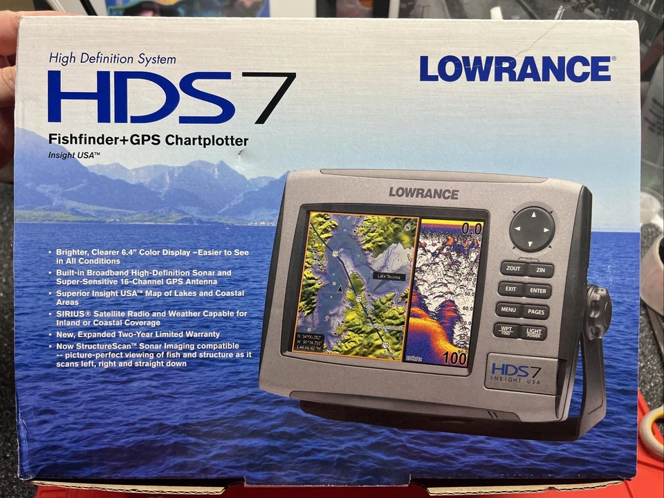 Lowrance HDS Fishing Bundle HDS-7 + StructureScan Package - NEW UNOPENED - Image 2 of 4