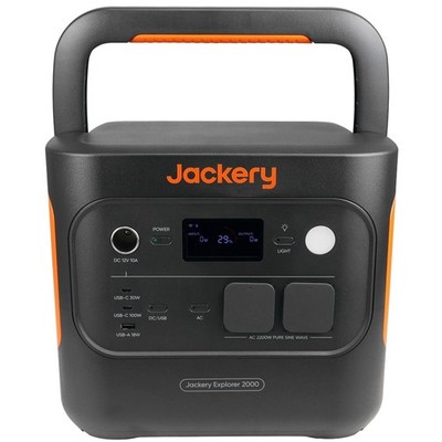 Jackery Solar Generator 2000 v2 Powerstation 2042Wh LiFePO4 2200W Solar Camping