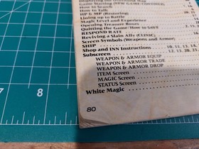 Final Fantasy Cartridge for Nintendo NES with Partial Manual Coverless