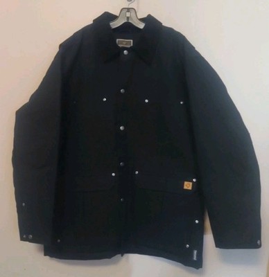 Northeast Outfitters Thinsulate Black Workwear Canvas Barn Jacket Coat Size XL