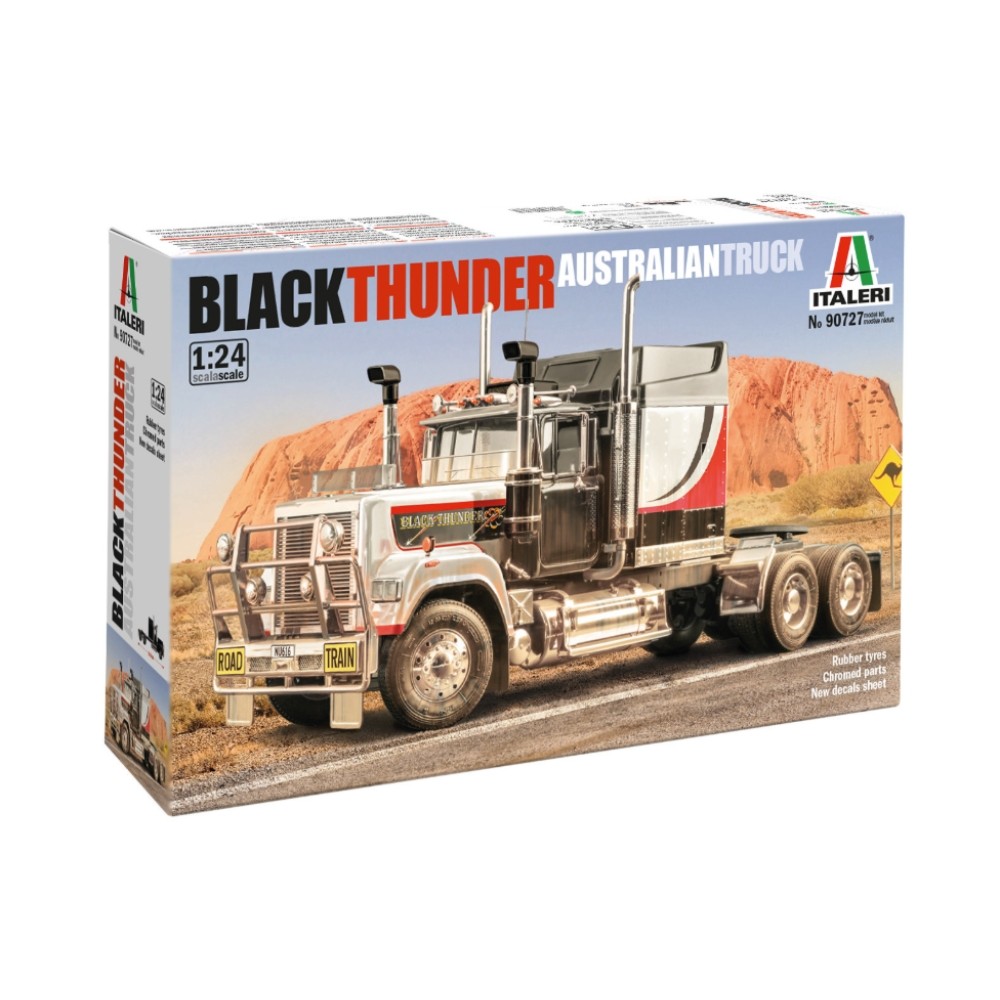 Italeri 90727 1:24th scale Black Thunder Australian Truck - Image 7