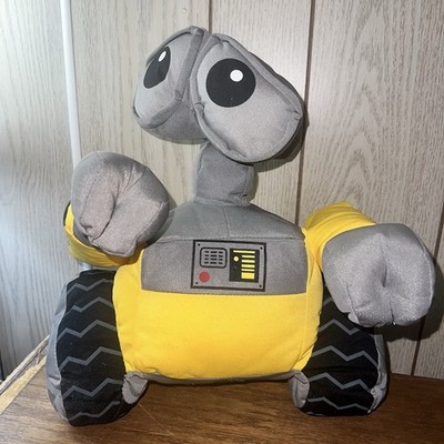 Disney Store Exclusive Wall E Plush Robot 14'' EUC Head Turns