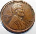 1927 S Lincoln Cent, EXTRA FINE  Low (14.2 M) Mintage  (27SOH2)