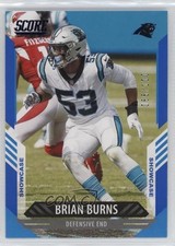2021 Score Showcase 66/100 Brian Burns #204 7fb