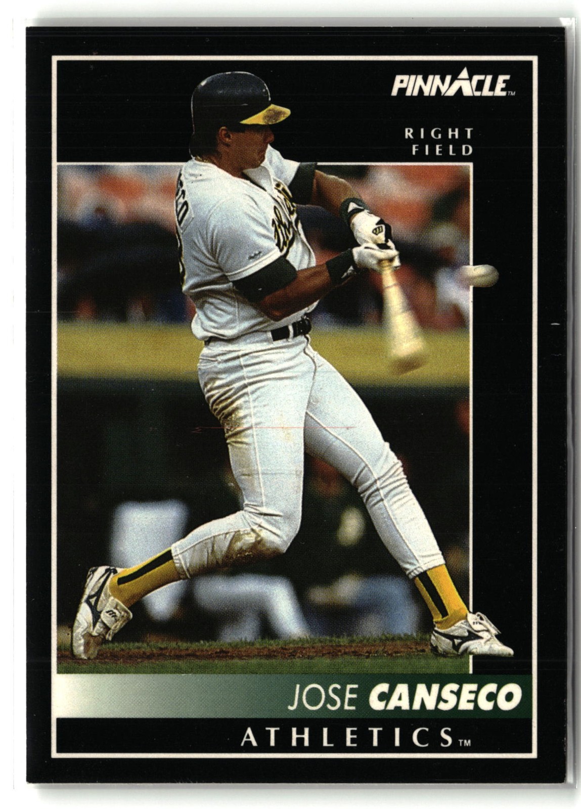 Jose Canseco #130 (Baseball Cards 1992 Pinnacle) — is it worth grading?