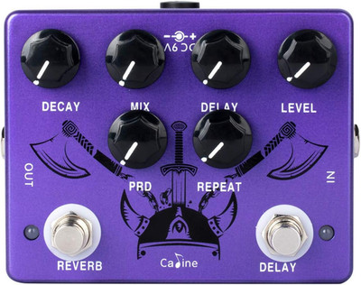 CP-80 Ragnarok Digital Reverb & Analog Delay Guitar Effect Pedal