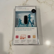 Fitbit One Wireless Activity and Sleep Tracker Black FB103BK Parts Untested