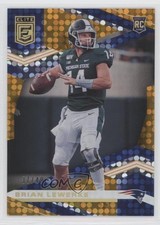 2020 Panini Donruss Elite Rookies Orange 37/49 Brian Lewerke #167 02h0