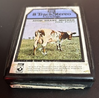 PINK FLOYD Atom Heart Mother 8 Track Cartridge TESTED