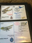 GB STAMPS COLLECTION IN ALBUM RAF MUSEUM ALBUM WITH EARLY ISSUE FIRST DAY COVERS
