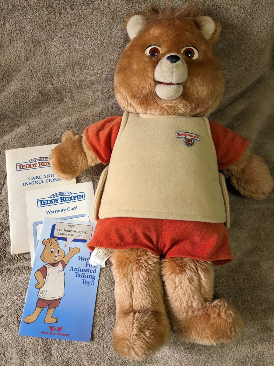 Interactive Teddy Ruxpin Bears for sale | eBay