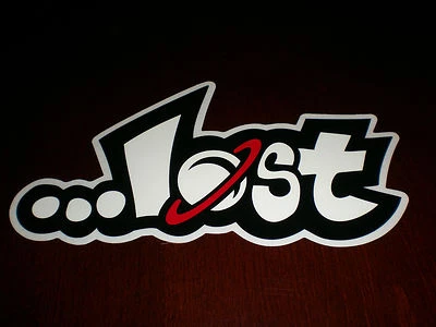 Lost Enterprises Red Ring Large 7" Sticker Surf Skate Surfboard Snow Board Decal