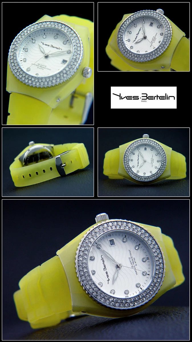 Montre yves bertelin or et diamant new arrivals