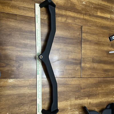 New Wide Outside Grip Pulldown Bar Handle Lat Pulldown or Row Attachment 32.5 