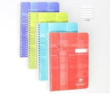 Clairefontaine Wirebound - Notebook - Ruled - 90 Sheets - 6 x 8.25 - C8546