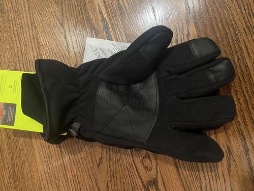 3M Thinsulate Heat Tek Microfleece Handschuhe S/M schwarz wasserdichtes Futter - Bild 3 von 4