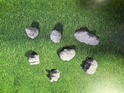 Juego de rocas para maquetas de ferrocarriles modelos a escala - 3 tamaños disponibles para escalas N HO y O - Imagen 6 de 23
