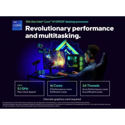 Intel Core i9-12900F Desktop Processor - 16 Cores (8P+8E