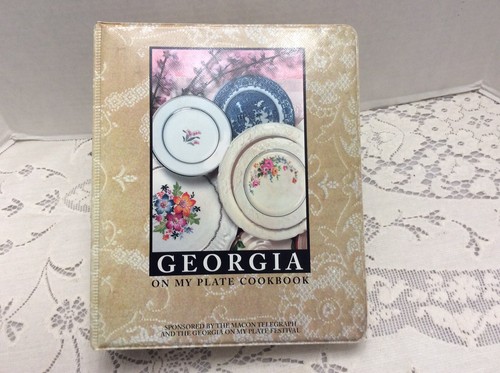 Georgia On My Plate Hardback Cookbook Macon Telegraph 1996 Olympics NICE