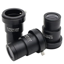 2X 3X 5X Eyepiece Lens 3Pcs/Set 1.25 inch Astronomical Telescope Barlow Lens