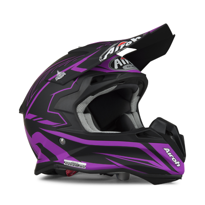 AIROH TERMINATOR HELMET Slim Violet Size Large