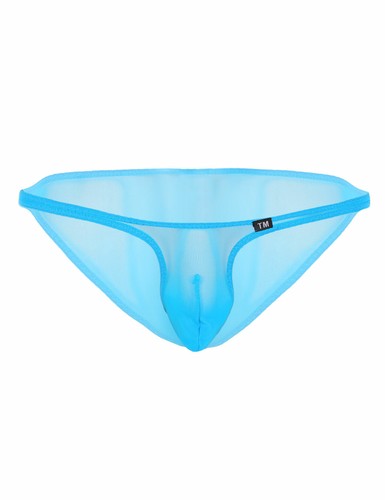 Men's Mesh See through Jockstrap G-string Thong underwear Low Rise Bikini Briefs - Picture 33 of 96