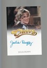Rittenhouse Cheers Premiere Edition Auto JULIA DUFFY as Rebecca Prout Full Bleed