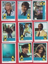1983 Topps Jaws 3-D Complete set 1 to 44 nm to mint 