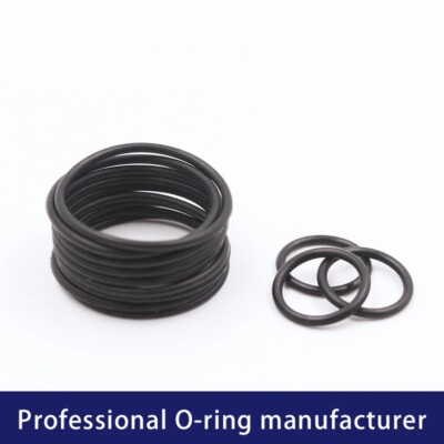 O-Ring Sealing WD 7.0mm ID 16mm-230mm Oil Resistant NBR Nitrile Butadiene Rubber
