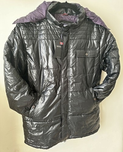 $250 Report Collection Men Down Jacket XL Water Resistant All Weather Hooded - Picture 2 of 17