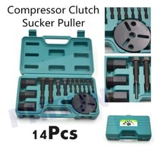 14Pcs/Set R134a Car AC Compressor Clutch Sucker Puller Kit Universal USA