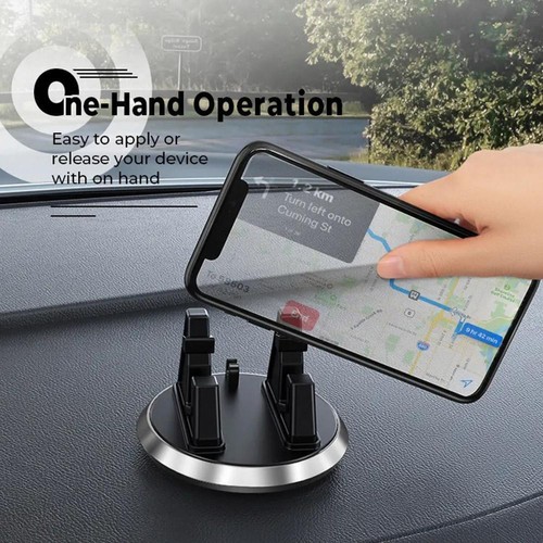 Car Dashboard Anti-slip Rubber Mat Mount Stand For Mobile Phone GPS Holder USSY/ - Zdjęcie 11 z 16