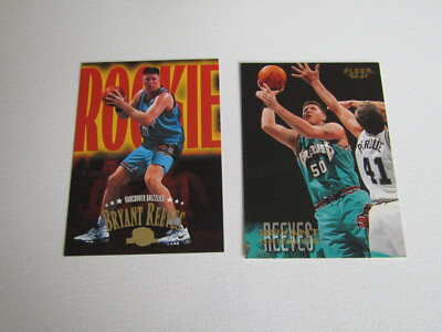 2 x NBA - Bryant Reeves - Vancouver Grizzlies - 1996