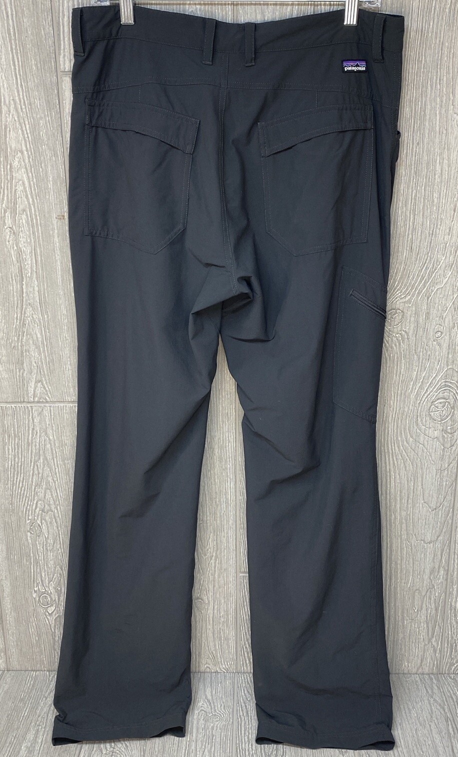 Patagonia Men’s Lightweight Hiking Pants Dark Gray Nylon Stretch